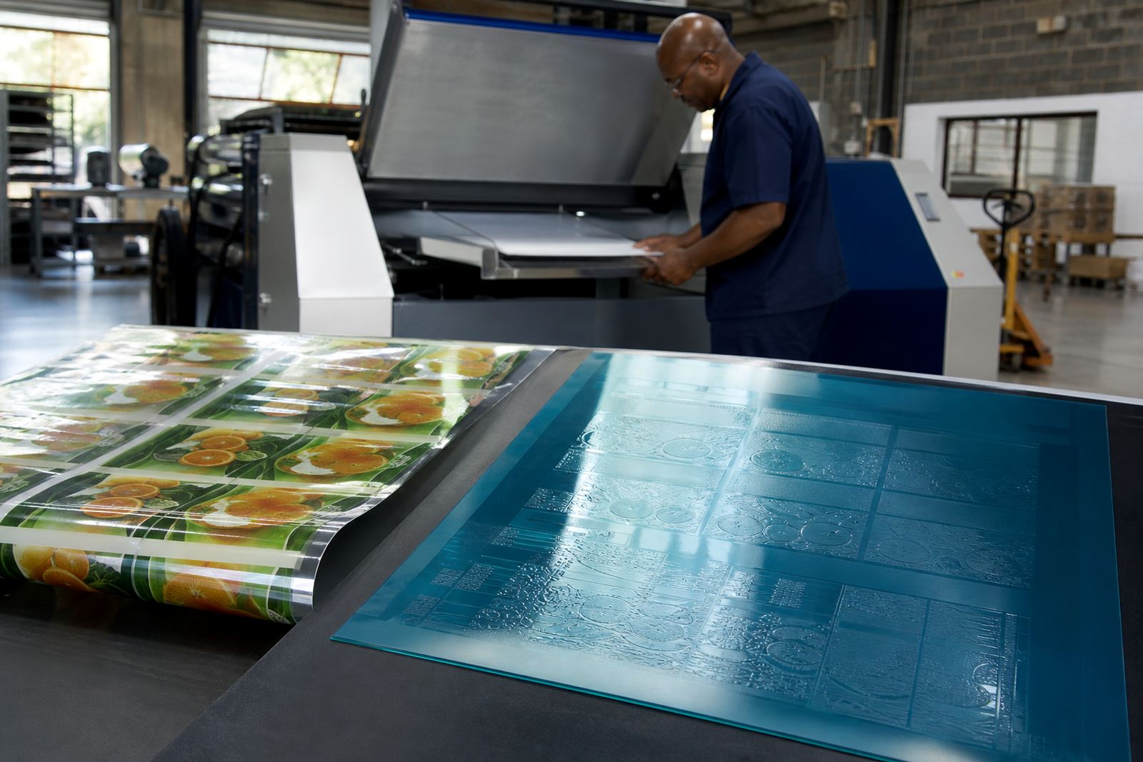 Clear Coating Plates