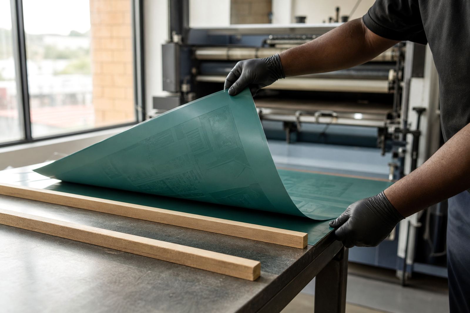 Handling Plate Sheets