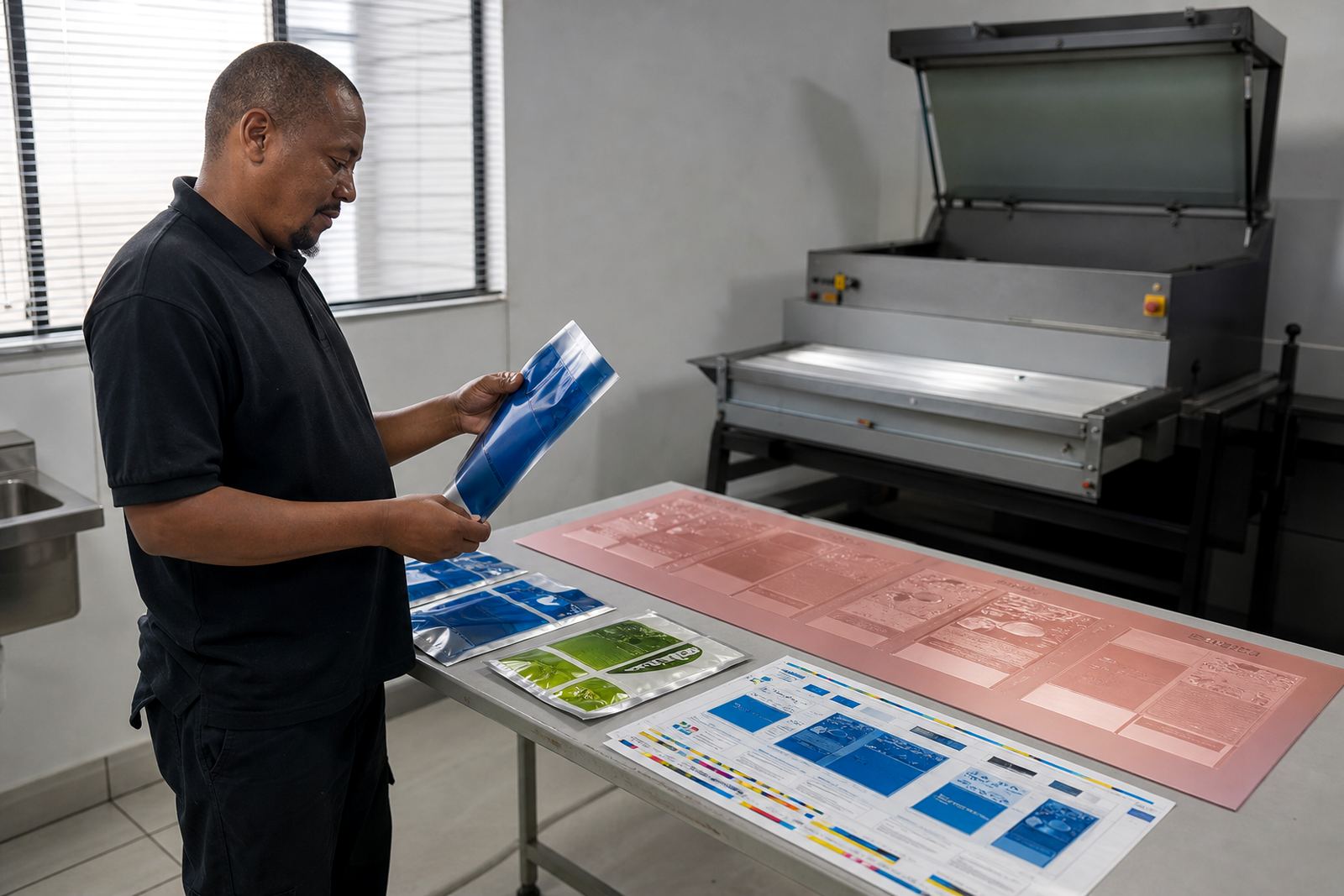 Pouch Print Plates