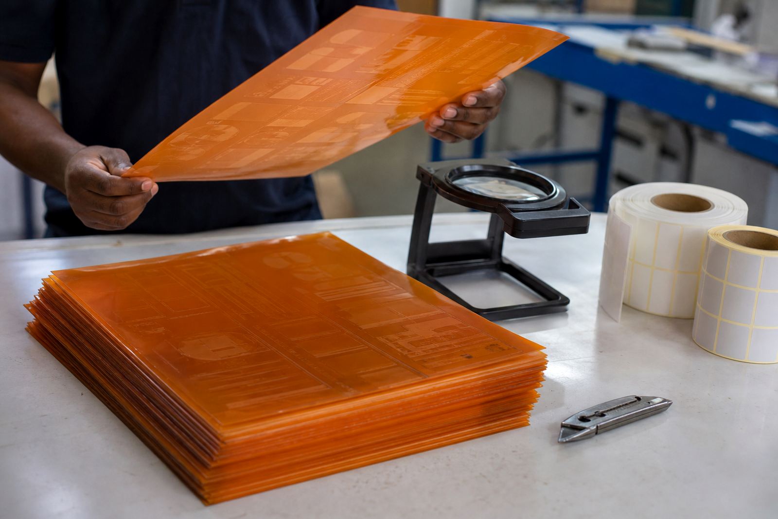Thin Label Plates